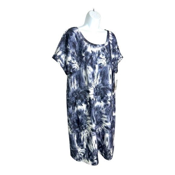 Gaiam Womens XXL Hudson Graphite Pocket T-shirt Dress NWT - Picture 6 of 12